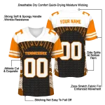 personalized tennessee volunteers tire arrows orange black white jersey best selling