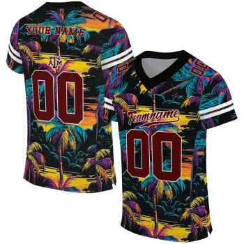personalized texas am aggies sundown palm jersey best selling