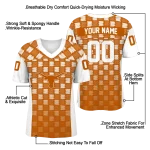 personalized texas longhorns stacked rectangle orange jersey best selling
