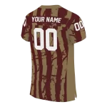 personalized texas state bobcats stripe splatter maroon jersey best selling