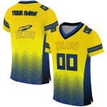 personalized toledo rockets halftone sweep gold black jersey best selling