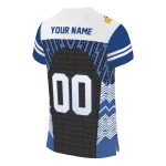 personalized toledo rockets tire arrows blue black white jersey best selling