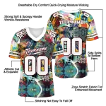 personalized troy trojans tribal face jersey best selling