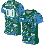 personalized tulane green wave camo shatter green jersey best selling