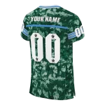 personalized tulane green wave camouflage abstract green jersey best selling