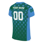 personalized tulane green wave stacked rectangle green jersey best selling