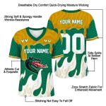 personalized uab blazers dripping flames green white jersey best selling