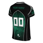 personalized uab blazers halftone slant green black jersey best selling