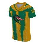 personalized uab blazers striped texture green jersey best selling