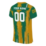 personalized uab blazers striped texture green jersey best selling