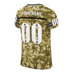 personalized ucf knights camouflage abstract gold jersey best selling