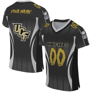 personalized ucf knights dynamic dots black jersey best selling