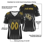 personalized ucf knights dynamic dots black jersey best selling