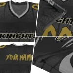personalized ucf knights dynamic dots black jersey best selling