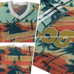 personalized ucf knights horizon palm sunset jersey best selling