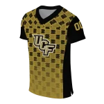 personalized ucf knights stacked rectangle gold jersey best selling