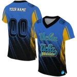 personalized ucla bruins halftone flow blue black jersey best selling
