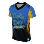 personalized ucla bruins halftone flow blue black jersey best selling