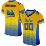 personalized ucla bruins halftone sweep gold black jersey best selling