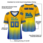 personalized ucla bruins halftone sweep gold black jersey best selling