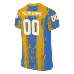 personalized ucla bruins rugged stripes blue jersey best selling