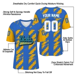 personalized ucla bruins stripe block blue jersey best selling