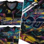 personalized uconn huskies sundown palm jersey best selling