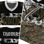 personalized unlv rebels antler skull camouflage hunting jersey best selling