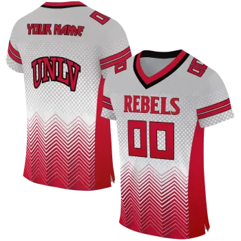personalized unlv rebels halftone sweep gray black jersey best selling