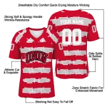 personalized unlv rebels layered grids red jersey best selling