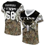 personalized utah state aggies antler skull camouflage hunting jersey best selling