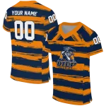 personalized utep miners art stripe blue jersey best selling