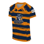 personalized utep miners art stripe blue jersey best selling