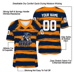 personalized utep miners art stripe blue jersey best selling