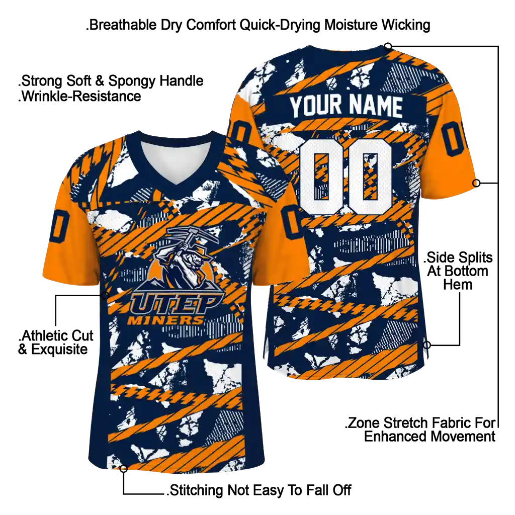 personalized utep miners camo shatter blue jersey latest model personalized utep miners camo shatter blue jersey latest model
