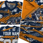 personalized utep miners camo shatter blue jersey best selling