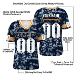 personalized utep miners camouflage abstract blue jersey best selling