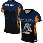 personalized utep miners halftone flow blue black jersey best selling