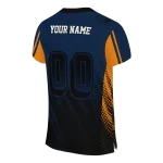 personalized utep miners halftone flow blue black jersey best selling