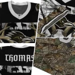 personalized utsa roadrunners antler skull camouflage hunting jersey best selling