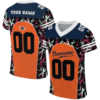 personalized utsa roadrunners brushstroke xs blue black jersey best selling