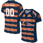 personalized utsa roadrunners layered grids orange jersey best selling