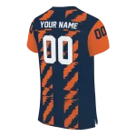personalized utsa roadrunners stripe block orange jersey best selling