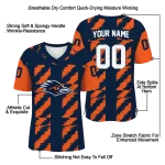 personalized utsa roadrunners stripe block orange jersey best selling