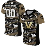 personalized vanderbilt commodores camo shatter black jersey best selling