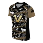 personalized vanderbilt commodores camo shatter black jersey best selling