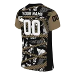 personalized vanderbilt commodores camo shatter black jersey best selling