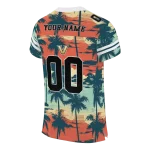 personalized vanderbilt commodores horizon palm sunset jersey best selling