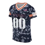 personalized virginia cavaliers camouflage abstract blue jersey best selling