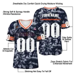 personalized virginia cavaliers camouflage abstract blue jersey best selling